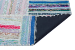 Teselya 25426 Multy Striped Wool Handmade Area Rug 5'3" x 7'5"