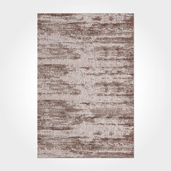 Modern Chenille Area Rug – Washable Non Slip Flatweave Cotton Polyester Carpet