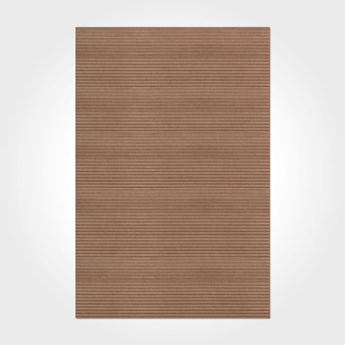 Striped Chenille Rug – Washable Non Slip Cotton Area Rug With Soft Textured Design