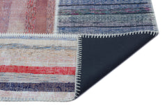 Teselya 25465 Multy Striped Wool Handmade Area Rug 5'3" x 7'5"