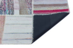 Teselya 25476 Multy Striped Wool Handmade Area Rug 5'3" x 7'5"