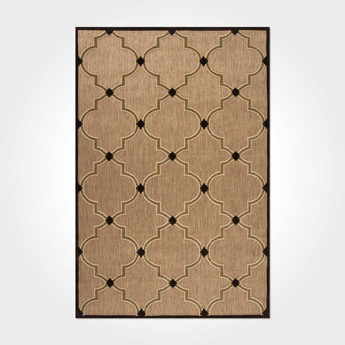 Geometric Area Rug – Washable Non Slip Polyester Chenille Cotton Carpet