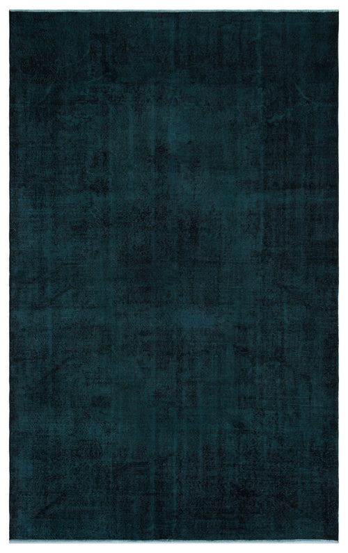 Atina Black Vintage Wool Handmade Area Rug 6'5" x 10'4"