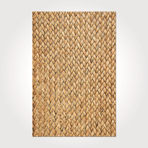 Yellow Geometric Area Rug - Washable Non Slip Chenille Cotton Carpet with Modern Design