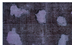 Atina Purple Vintage Wool Handmade Area Rug 6'9" x 10'7"