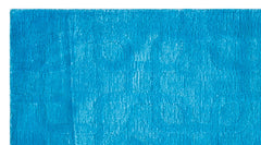 Girit Blue Striped Wool Handmade Area Rug 2'7" x 4'10"