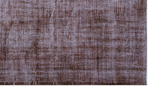 Atina Purple Vintage Wool Handmade Area Rug 5'7" x 9'5"