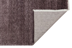 Modern Viscose Rug – Handmade Anthracite Area Rug with Soft Texture & Easy Clean