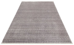 Handmade Viscose Rug – Modern Grey Area Rug | Soft Texture, Easy Clean Carpet