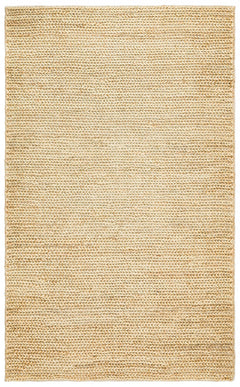 Handmade Jute Rug - Modern Cream Flatweave Natural Fiber Carpet for Living Room