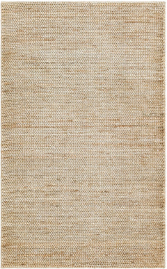 Handmade Jute Rug – Beige Natural Fiber Carpet | Modern Flatweave Eco Friendly Mat