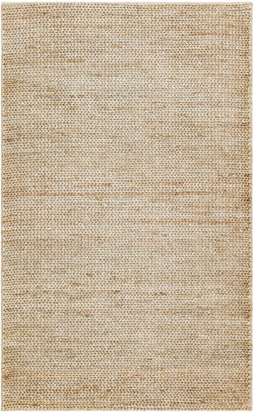Handmade Jute Rug – Beige Natural Fiber Carpet | Modern Flatweave Eco Friendly Mat