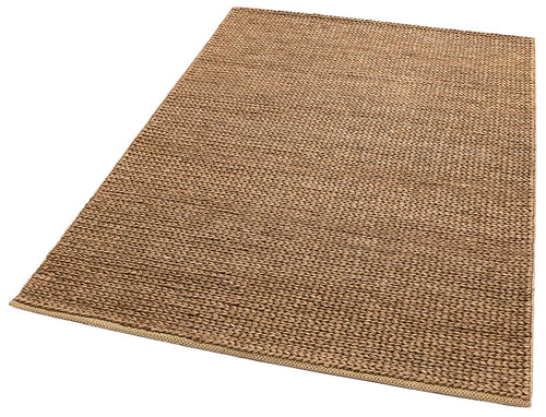 Handmade Jute Rug – Brown Modern Natural Fiber Carpet | Soft Texture, Easy Clean
