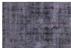 Atina Purple Vintage Wool Handmade Area Rug 6'7" x 9'11"