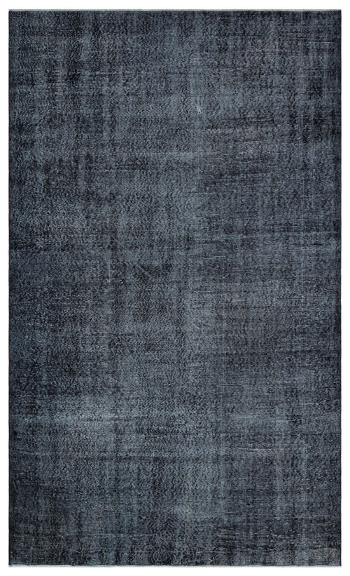 Atina Grey Vintage Wool Handmade Area Rug 5'9" x 9'7"
