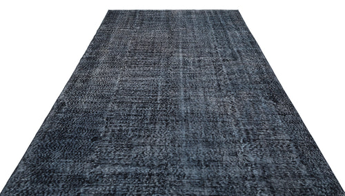 Atina Grey Vintage Wool Handmade Area Rug 7'0" x 10'2"