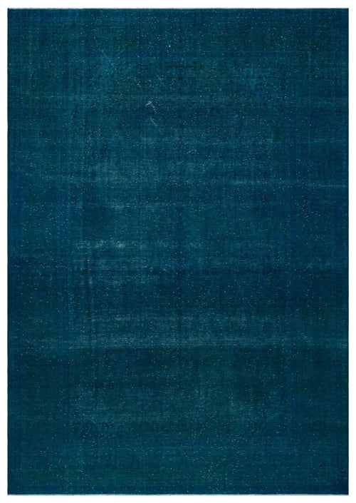 Epir Turquoise Vintage Wool Handmade Area Rug 9'10" x 14'0"