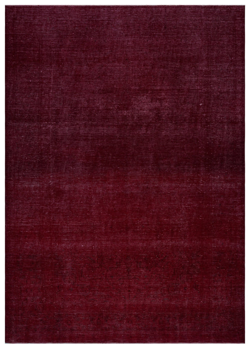 Epir Red Vintage Wool Handmade Area Rug 9'3" x 13'0"