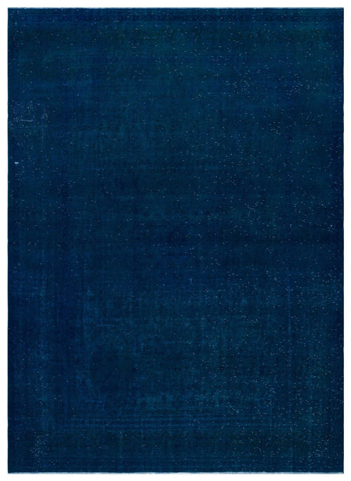 Epir Turquoise Vintage Wool Handmade Area Rug 9'3" x 13'1"