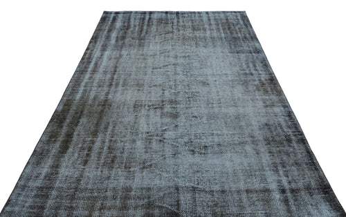 Atina Grey Vintage Wool Handmade Area Rug 5'3" x 8'0"