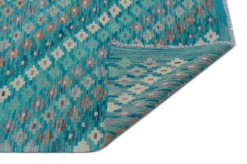 Selanik Beige Vintage Wool Handmade Area Rug 6'10" x 9'9"