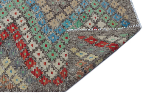 Selanik Beige Vintage Wool Handmade Area Rug 5'3" x 9'0"