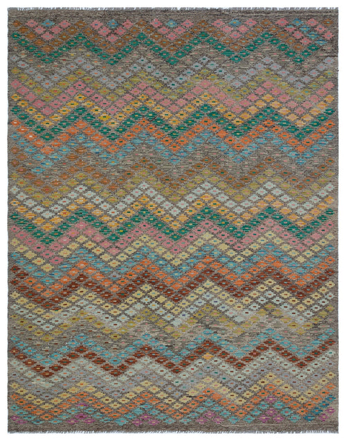Selanik Beige Vintage Wool Handmade Area Rug 6'0" x 8'0"