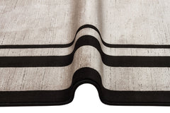 Tromso Grey Frame Machine Made Area Rug