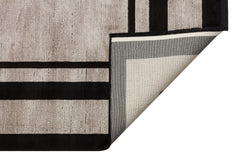 Tromso Grey Frame Machine Made Area Rug
