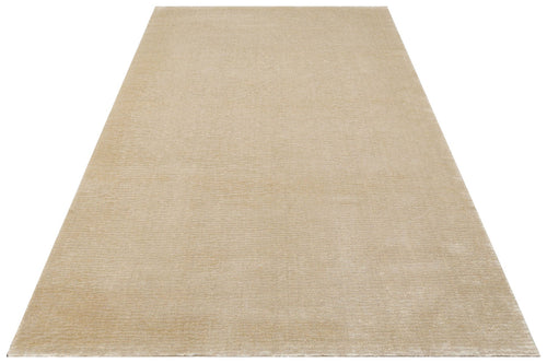 Cuneo Beige Modern Flat Wool Viscose Handmade Rug
