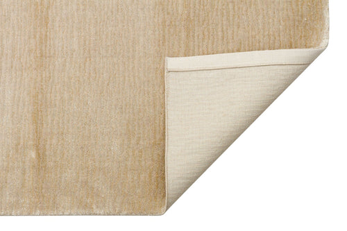 Cuneo Beige Modern Flat Wool Viscose Handmade Rug