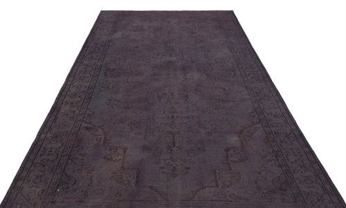 Atina Grey Vintage Wool Handmade Area Rug 6'1" x 10'0"