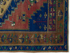 Kavala Brown Classic Wool Handmade Area Rug 4'4" x 5'9"