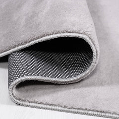 Modern Chenille Area Rug – Washable Non Slip Polyester Cotton Rug, 20mm Pile