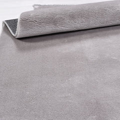 Modern Chenille Area Rug – Washable Non Slip Polyester Cotton Rug, 20mm Pile