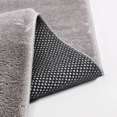 Modern Chenille Area Rug – Washable Non Slip Polyester Cotton Rug, 20mm Pile