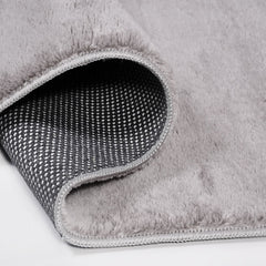 Modern Chenille Area Rug – Washable Non Slip Polyester Cotton Rug, 20mm Pile