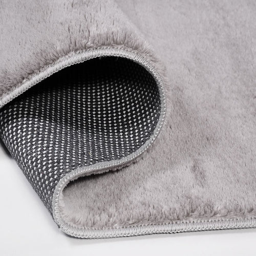 Modern Chenille Area Rug – Washable Non Slip Polyester Cotton Rug, 20mm Pile