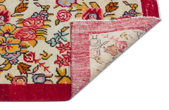 Kavala Red Classic Wool Handmade Area Rug 3'3" x 6'6"