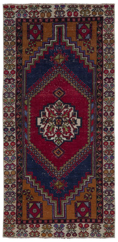 Kavala Red Classic Wool Handmade Area Rug 3'3" x 6'8"