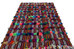 Kavala Red Classic Wool Handmade Area Rug 5'7" x 9'6"