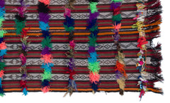 Kavala Red Classic Wool Handmade Area Rug 5'7" x 9'6"