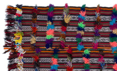 Kavala Red Classic Wool Handmade Area Rug 5'7" x 9'6"