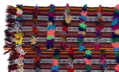 Kavala Red Classic Wool Handmade Area Rug 5'7" x 9'6"