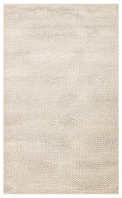 Modern Jute Kilim - Beige Hand Woven Carpet With Natural Sweater Pattern Flatweave