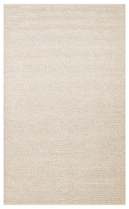 Modern Jute Kilim - Beige Hand Woven Carpet With Natural Sweater Pattern Flatweave