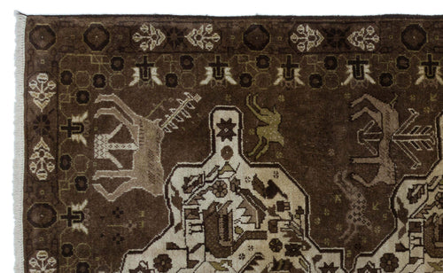 Kavala Red Classic Wool Handmade Area Rug 3'11" x 6'5"