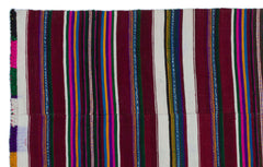 Kavala Purple Classic Wool Handmade Area Rug 4'1" x 6'5"