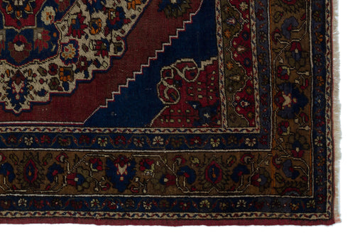 Kavala Brown Classic Wool Handmade Area Rug 5'0" x 7'4"