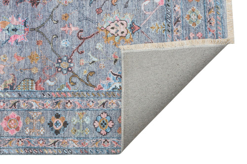 Vintage Kilim Rug – Blue Kilim Rug Washable Non Slip Flatweave Carpet